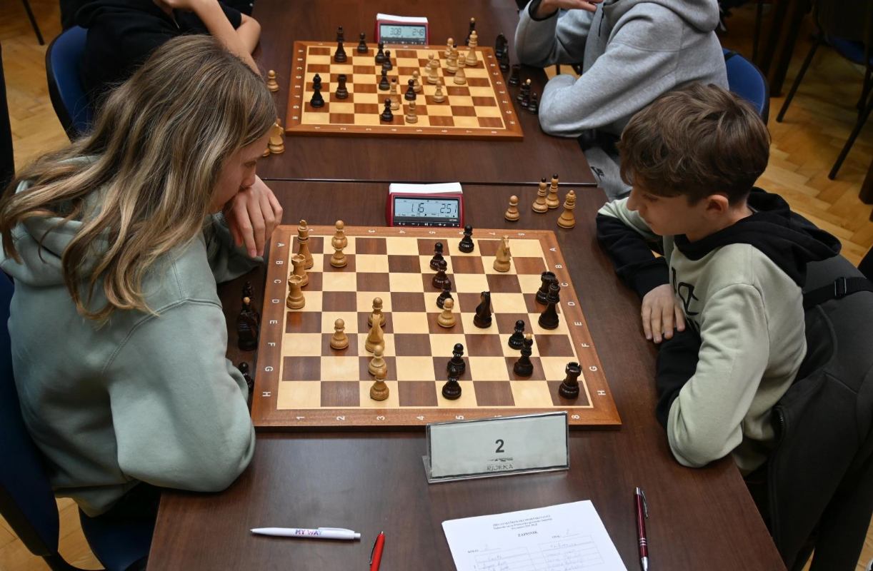Završnica županijskog prvenstva školskih sportskih društava Primorsko- goranske županije u šahu za dječake